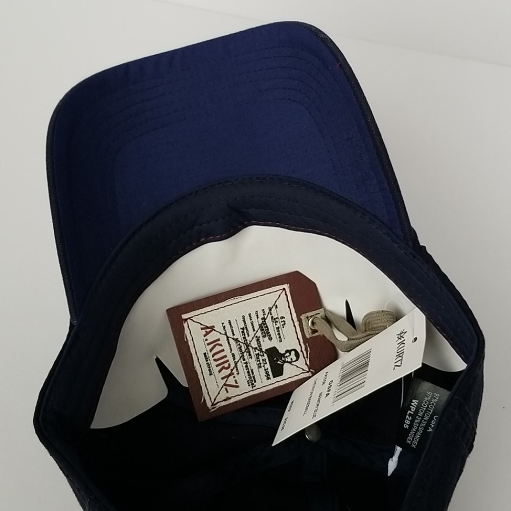 A. KURTZ Infantry Blue Chevron Baseball Cap OSFA - Picture 9 of 16